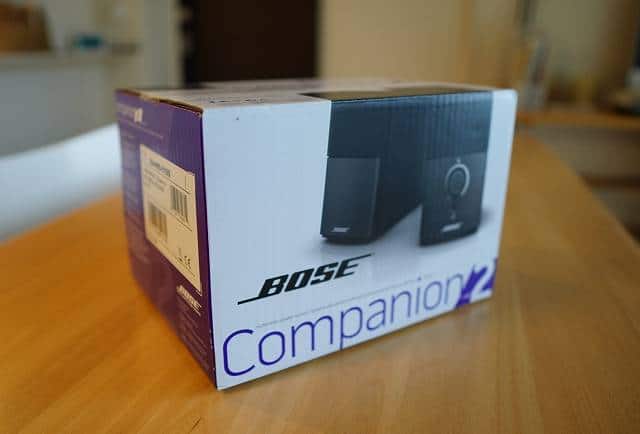 BOSE Companion 2 Series III の外箱画像