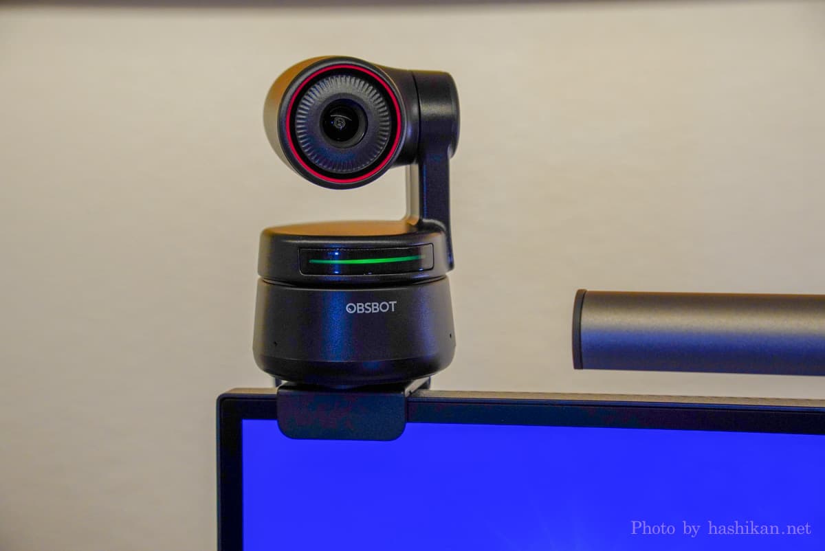 玄関先迄納品 OBSBOT Tiny 4K webカメラ AI自動追跡 4K リモコン付