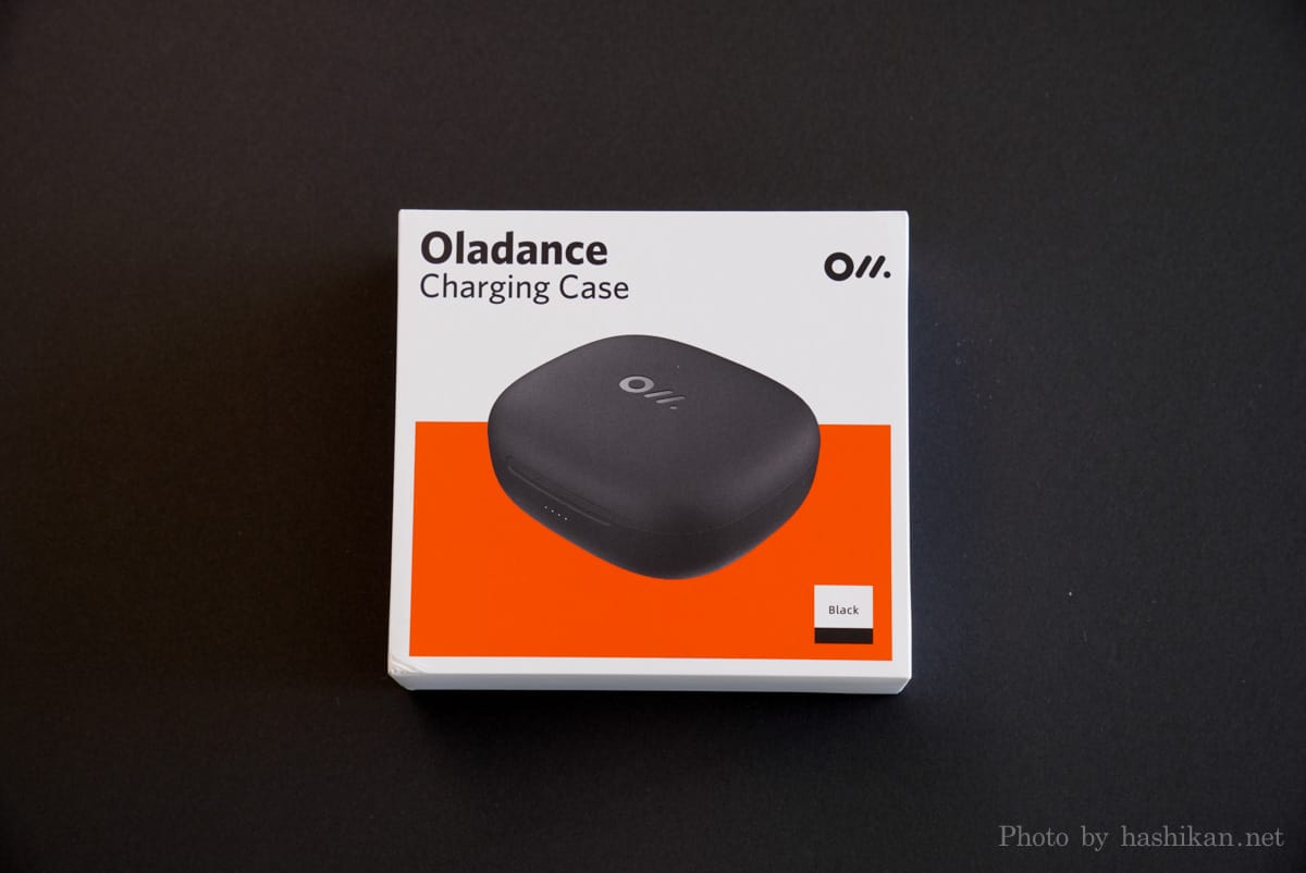 Oladance Wearable Stereo のオプションバッテリーケースの外箱