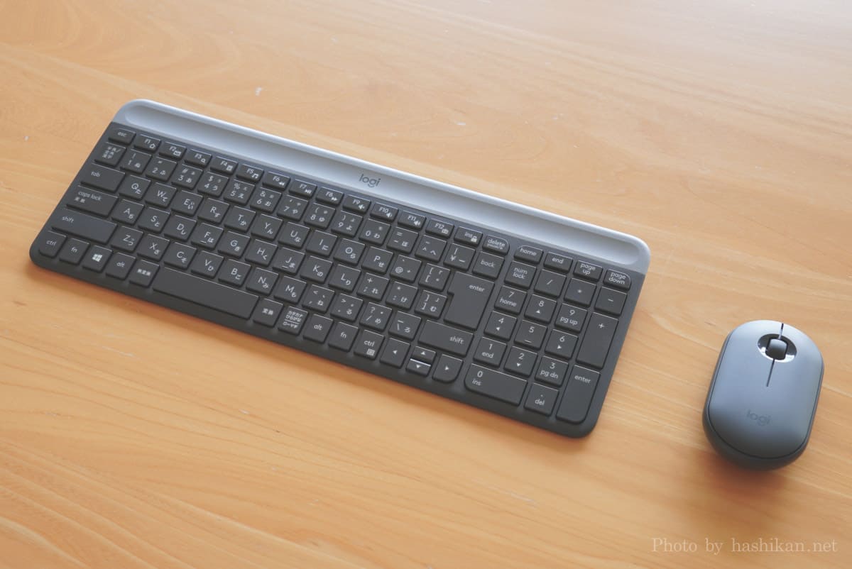 Logicool MK470に含まれるキーボードとマウス