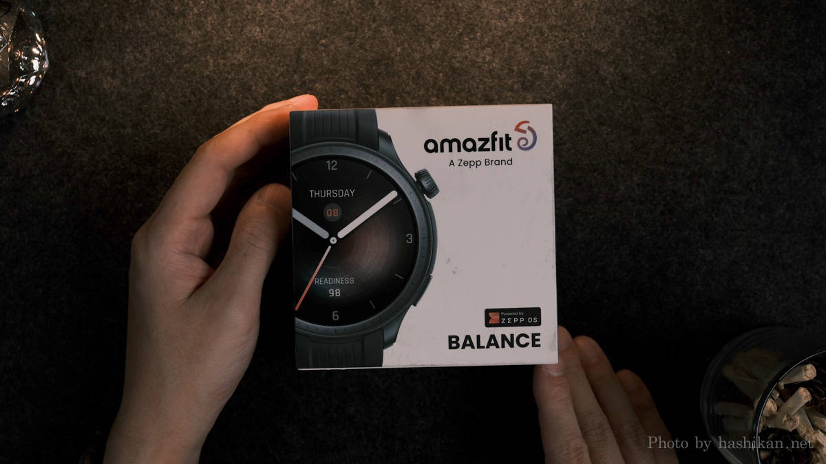 Amazfit Balanceの外箱